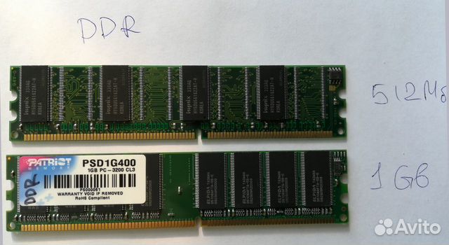 Модуль памяти dimm DDR sodimm DDR2 DDR3