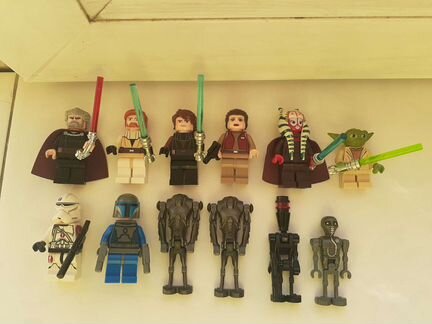 Lego Star Wars минифигурки обмен