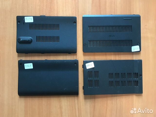 Крышки поддона RAM и HDD