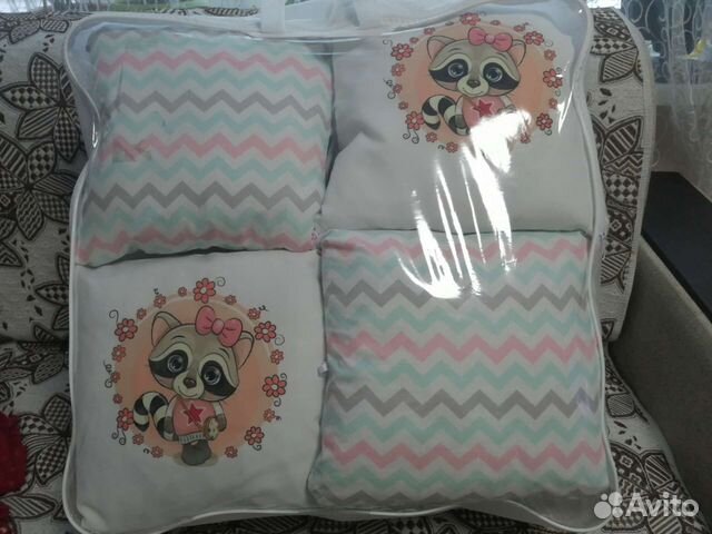 Бортики в кроватку бу