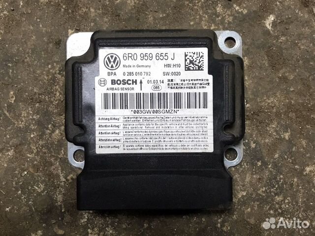 Блок подушек на volkswagen polo