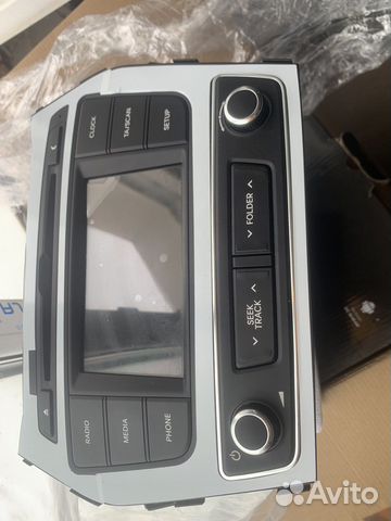 Магнитола штатная hyundai santa fe 3
