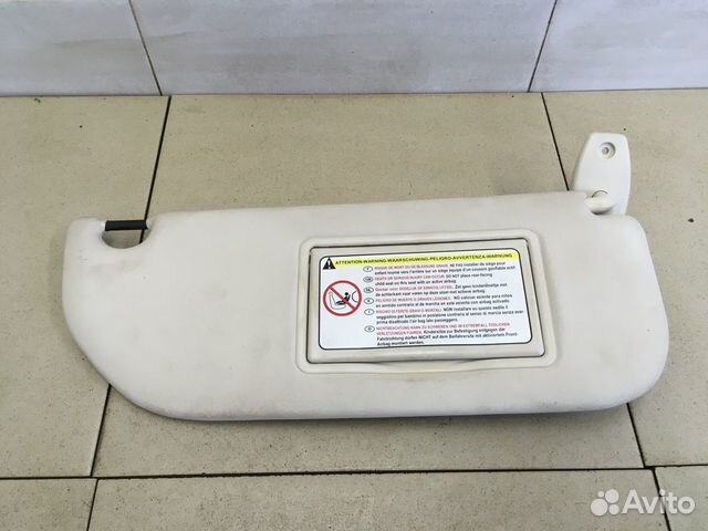 Козырек солнцезащитный (внутри) C4 2005-2011