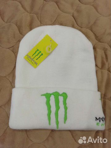 Шапка универсал с вышивкой monster