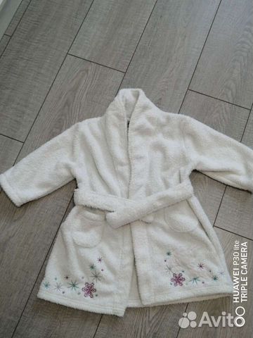 Халат детский банный 86-92-104