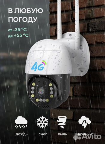 Камера 4g с sim картой