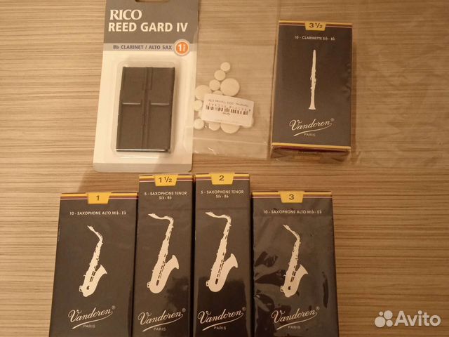 Трости для кларнета, саксофона