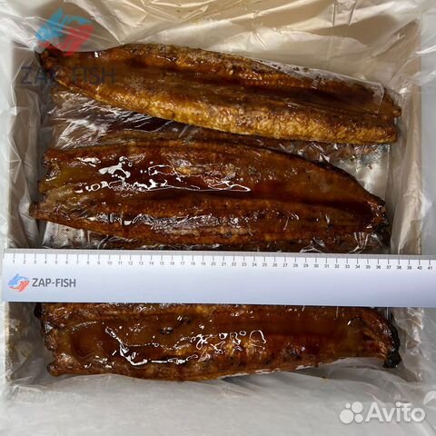 Угорь жареный (филе) в соусе унаги