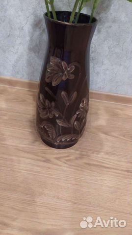 Керамическая напольная ваза