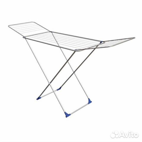 Сушилка для белья напольная раскладная 18м серебро