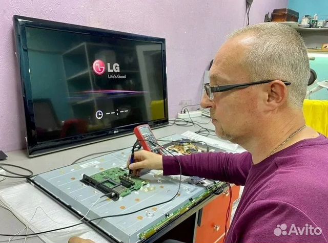 Ремонт телевизоров кофемашин пылесосов. Выезд