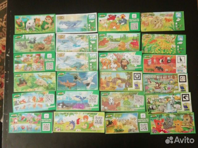 Вкладыши из Киндер сюрприза