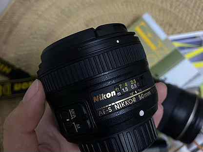 Объектив Nikon 50mm f1.8 AF-S Nikkor
