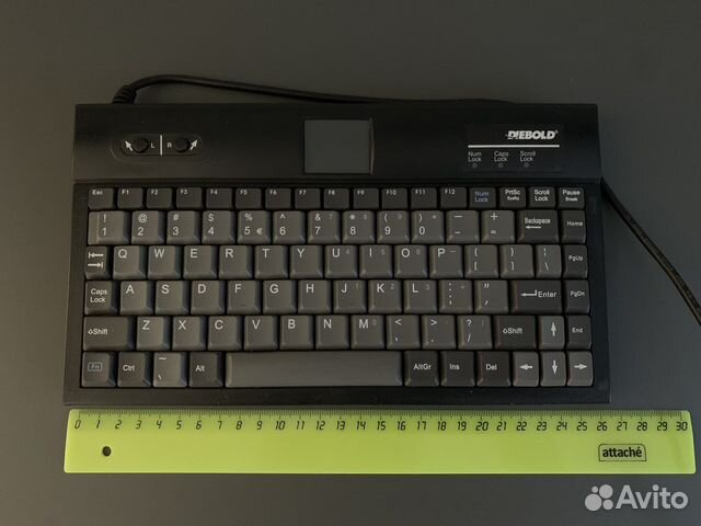 Клавиатура с тачпадом diebold ps/2