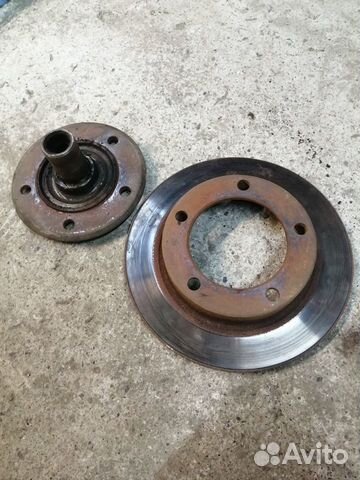Диск тормозной, ступицу. Шевроле Нива