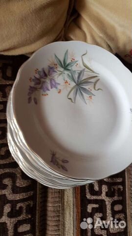 Тарелки 11 шт фарфор гдр времена СССР