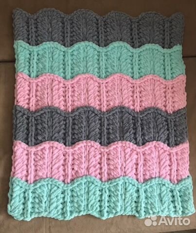 Плед новый плюшевый