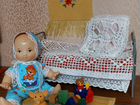 Кроватка с малышом СССР объявление продам