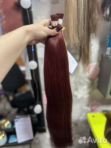 Волосы для наращивания 60 см,98гр,тон #135