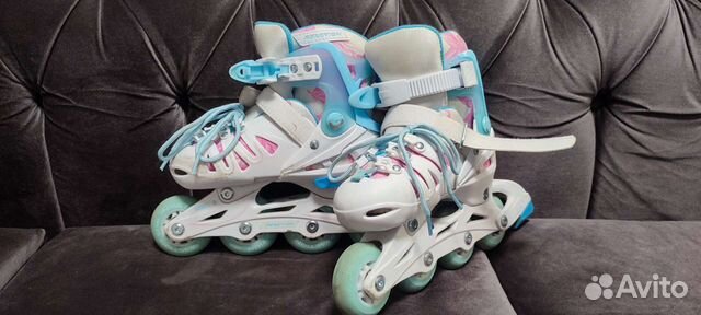 Коньки роликовые детские размер 28-31