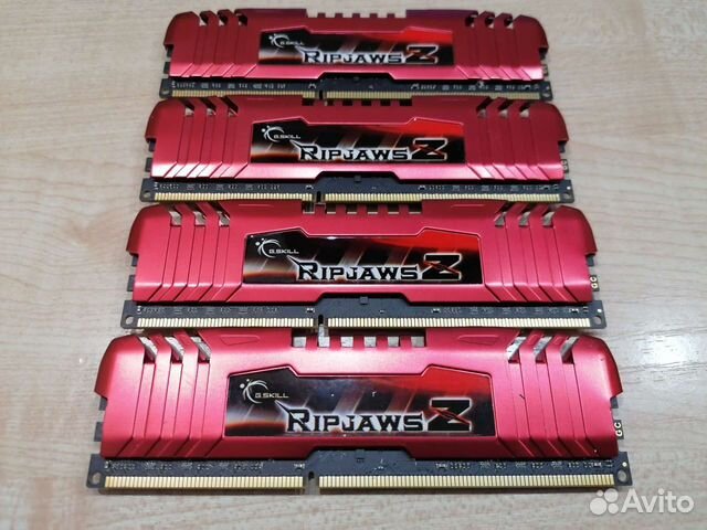 G.Skill Ripjaws 16GB(4x4GB DDR3 PC3-12800 1600 MHz