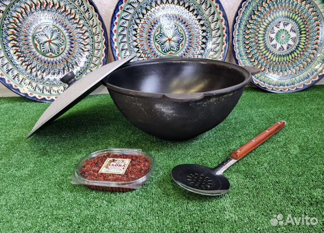 Казан чугунный 10л оригинaл