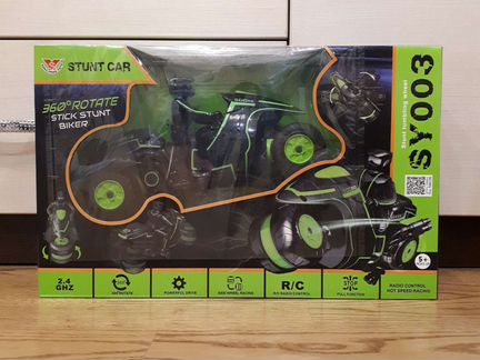 Радиоуправляемая игрушка Stunt Car Мотоцикл