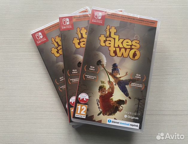 IT Takes Two (Новый Картридж) Nintendo Switch