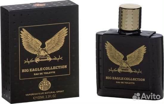 Мужская туалетная вода Big Eagle Black 100 ml