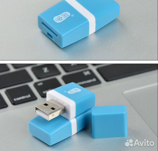 Кард-ридер USB2.0 для карт Micro SD Kawau C289 Sma