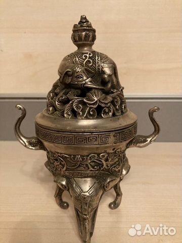 Кадильница для благовоний. Ножки три слона