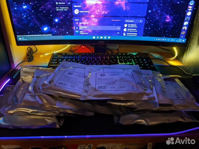 Адресная Светодиодная лента WS2812B 5050 RGB