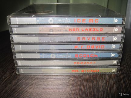 CD из дискотечных серий 80-х и 90-х годов (rare)