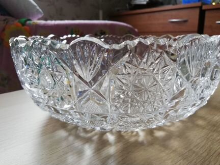 Ваза хрустальная СССР