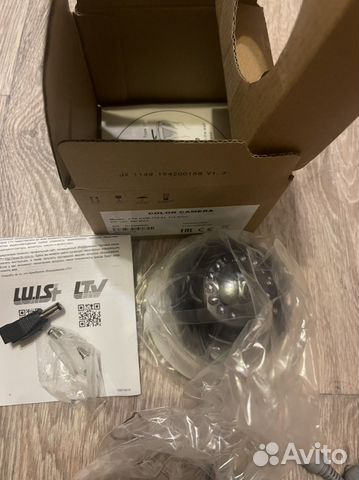 Камера видеонаблюдения купольная