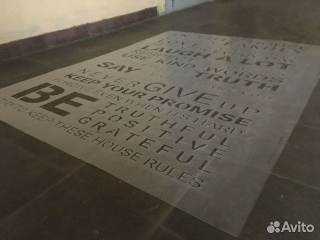 Изготовление трафаретов / Готовые комплекты цифр