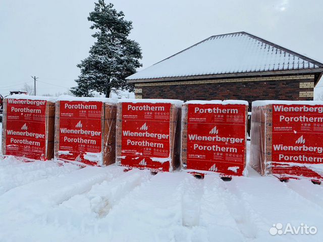 Керамические блоки Porotherm. Доставка