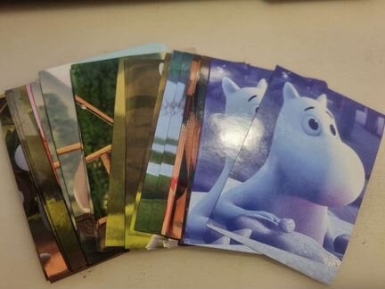 Наклейки лента муми тролли