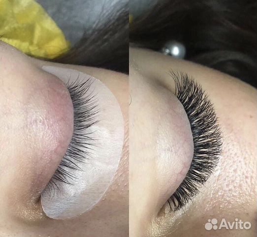 Наращивание ресниц с выездом на дом