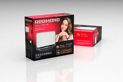 Керамический Конвектор Redmond C4519/4560S черный