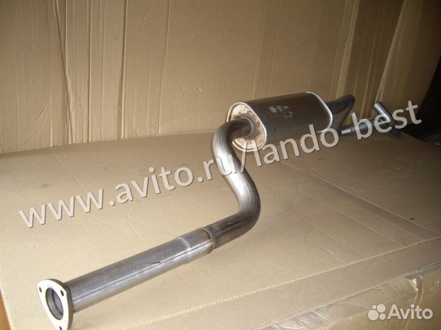Глушитель ваз 2123 Нива Шевроле резонатор купить в Санкт-Петербурге ...