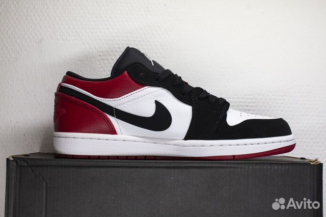 Nike Air Jordan 1 Low 'Black Toe'