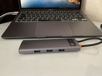 USB-концентратор Baseus с разъемами USB Type-C и h