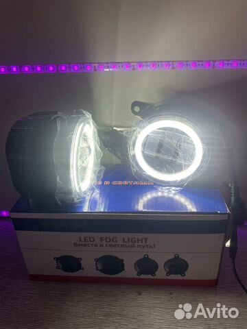 Противотуманные фары на Рено-Форд-митсубиси с дхо