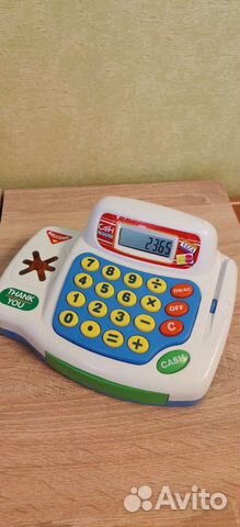 Детская касса с калькулятором
