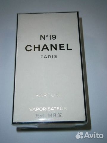 Винтаж из 80-х годов Chanel No 19 Parfum 7.5 ml