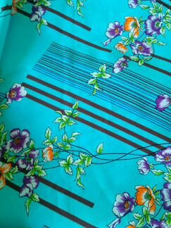 Ткань, 3 отреза: 2 шт. по 2,20 м, 1 шт -5,20 м