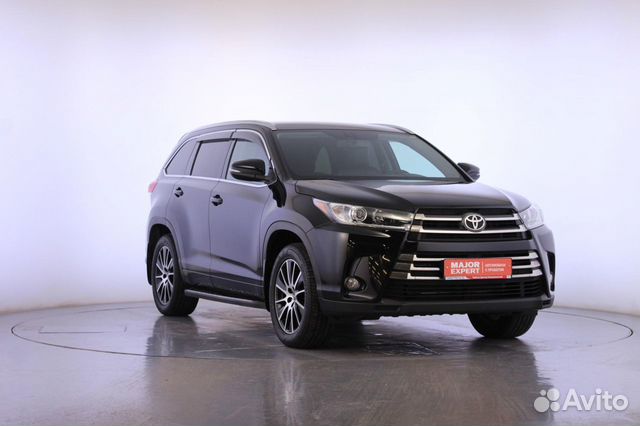 Toyota Highlander 3.5 AT, 2018, 62 348 км