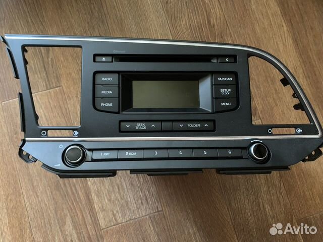 Штатное гу для hyundai elantra AD