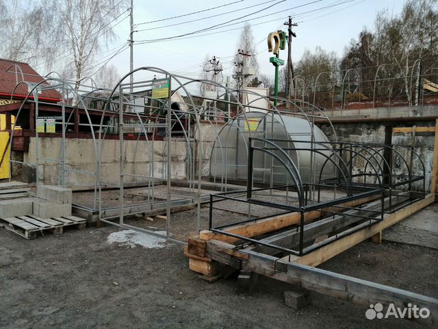 Теплицы и парники цельносварные